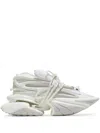 Balmain Unicorn Trainers In Neoprene And Leather In White