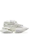Balmain Unicorn Trainers In Neoprene And Leather In White