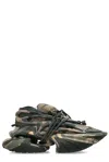 Balmain Unicorn Low Camouflage-print Trainers In Cachi