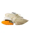 Balmain Beige Unicorn Chunky Sneakers In Beige