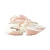 Balmain Pink Unicorn Sneakers In Multi