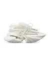 Balmain 'unicorn' White Sneakers With With Embossed Logo On The Side