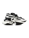 Balmain Unicorn Low-top Sneakers In Black