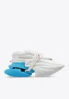 Balmain Unicorn Trainers In Neoprene And Leather In White