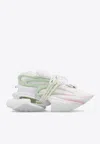 Balmain Unicorn Panelled-design Sneakers In Cream