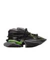 Balmain Unicorn Sneakers Multicolor In Black