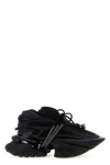Balmain Neoprene And Leather Low-top Unicorn Sneakers In Black