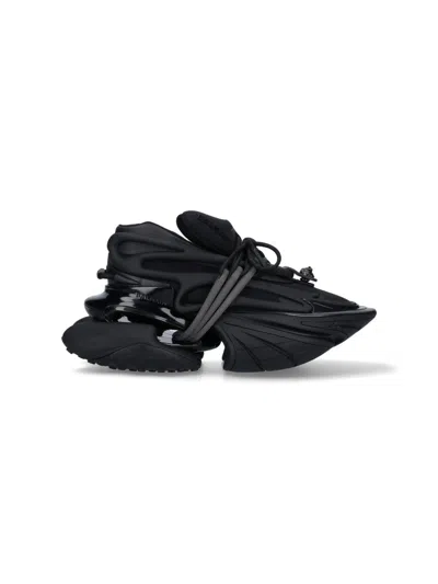 Balmain "unicorn" Sneakers In Black  
