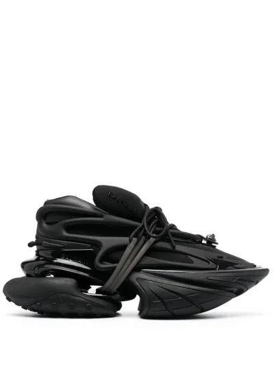 Balmain "unicorn" Sneakers In Black  