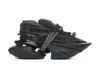 Balmain Unicorn Leather Low-top Sneakers In Black