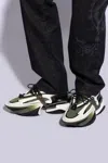 Balmain Unicorn Snekaer In Green