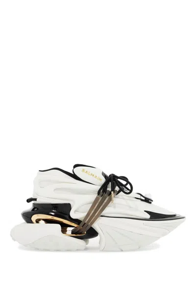 Balmain Unicorn Sneakers In White