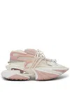 Balmain Laced Sneakers In Neutrals