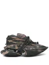 Balmain Unicorn Low Camouflage-print Trainers In Neutrals