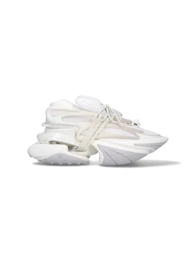 Balmain "unicorn" Sneakers In White
