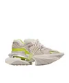 Balmain 'unicorn' White Low Top Sneakers In White