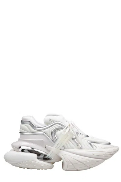 BALMAIN UNICORN WAVE PANELLED SNEAKERS 