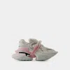 Balmain Unicorn Wave Chunky Sneakers In White