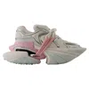 Balmain Unicorn Wave Chunky Sneakers In Grey
