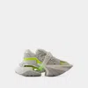 Balmain Unicorn Wave Sneakers In Yellow