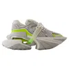 Balmain Unicorn Wave Sneakers In Yellow