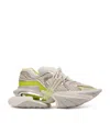 Balmain 'unicorn' White Low Top Sneakers In Neutrals