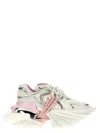 BALMAIN UNICORN WAVE SNEAKERS PINK