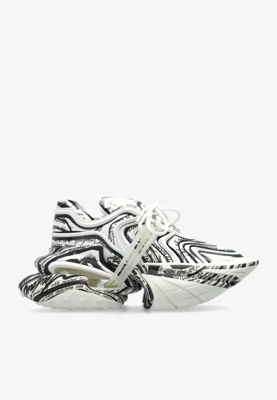 BALMAIN UNICORN WAVE SNEAKERS