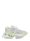 Balmain 'unicorn' White Low Top Sneakers In White