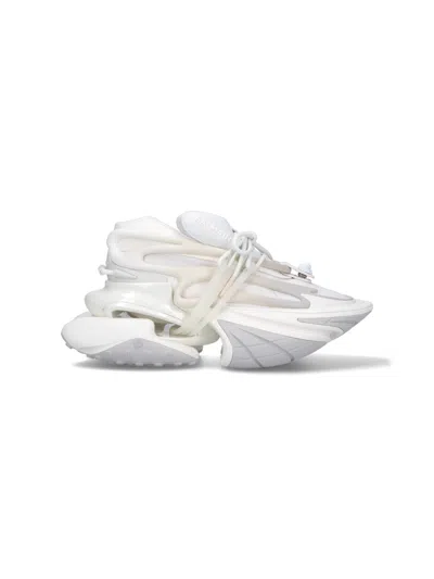 Balmain 'unicorn' Sneakers In White