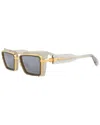 Balmain Unisex Bps-130b52 52mm Sunglasses In Neutral
