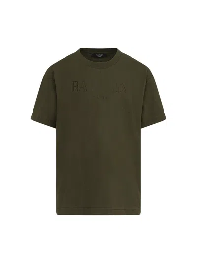 Balmain Unisex Kids Graphic T-shirt In Metallic