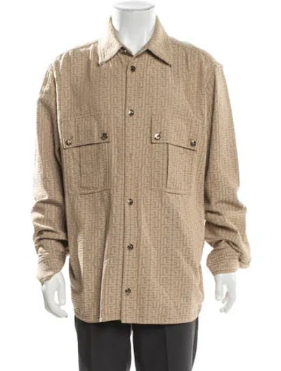 Pre-owned Balmain Utility Jacket In Neutral