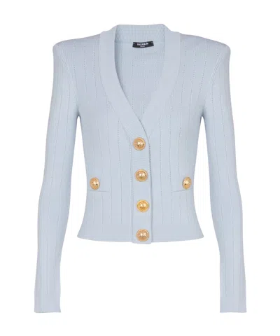 BALMAIN BALMAIN CHIOCCIOLA LONG SLEEVED BUTTONED CARDIGAN