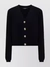 Balmain Classic Short Cardigan Clothing In Black