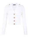 Balmain V-necked Cardigan