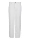 Balmain White Straight White Jeans In White