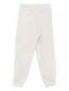 Balmain Varsity Track Pants In White