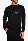 Balmain Sweatshirt In Black