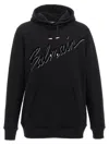Balmain Oversized Ls Hoodie In Black