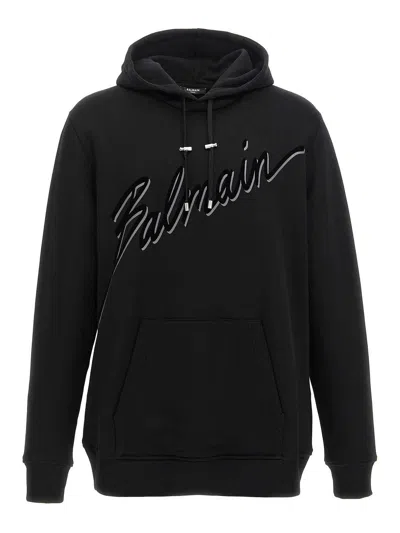 BALMAIN SUDADERA - NEGRO