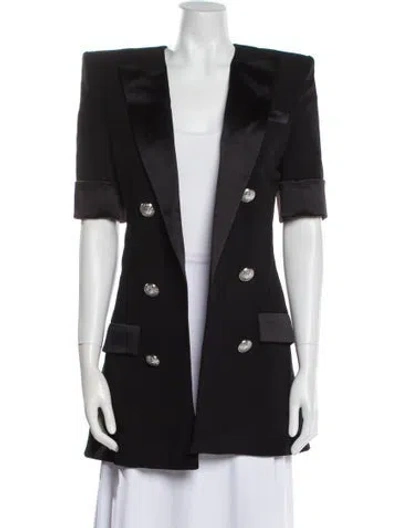 Pre-owned Balmain Vest In Black