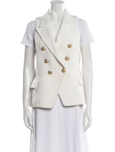 Pre-owned Balmain Vest In White