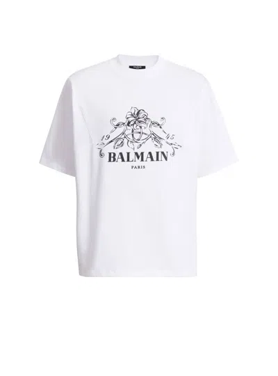 Balmain Vine T-shirt In Multi