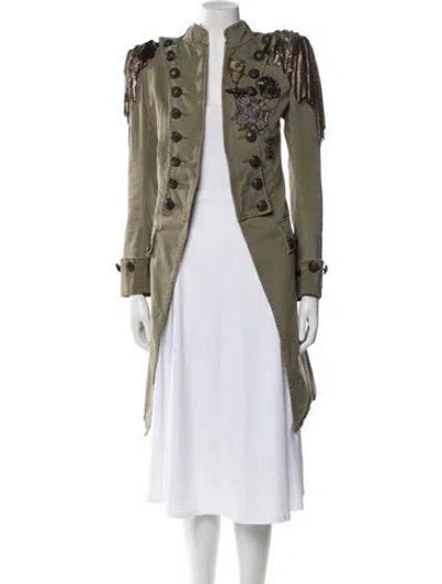 Pre-owned Balmain Vintage 2010 Jacket In Green