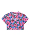 Balmain Vintage  Cotton T-shirt In Blue