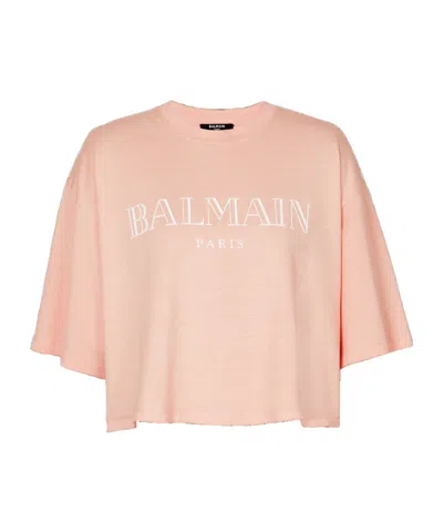 Balmain Vintage T-shirt In Nude