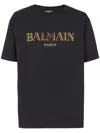 Balmain T-shirt In Black