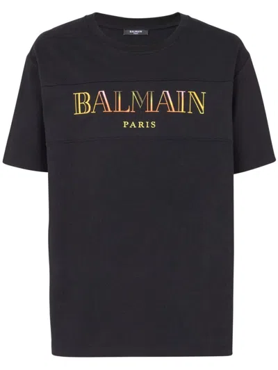 Balmain T-shirt In Black