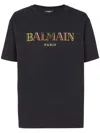 Balmain T-shirt In Black